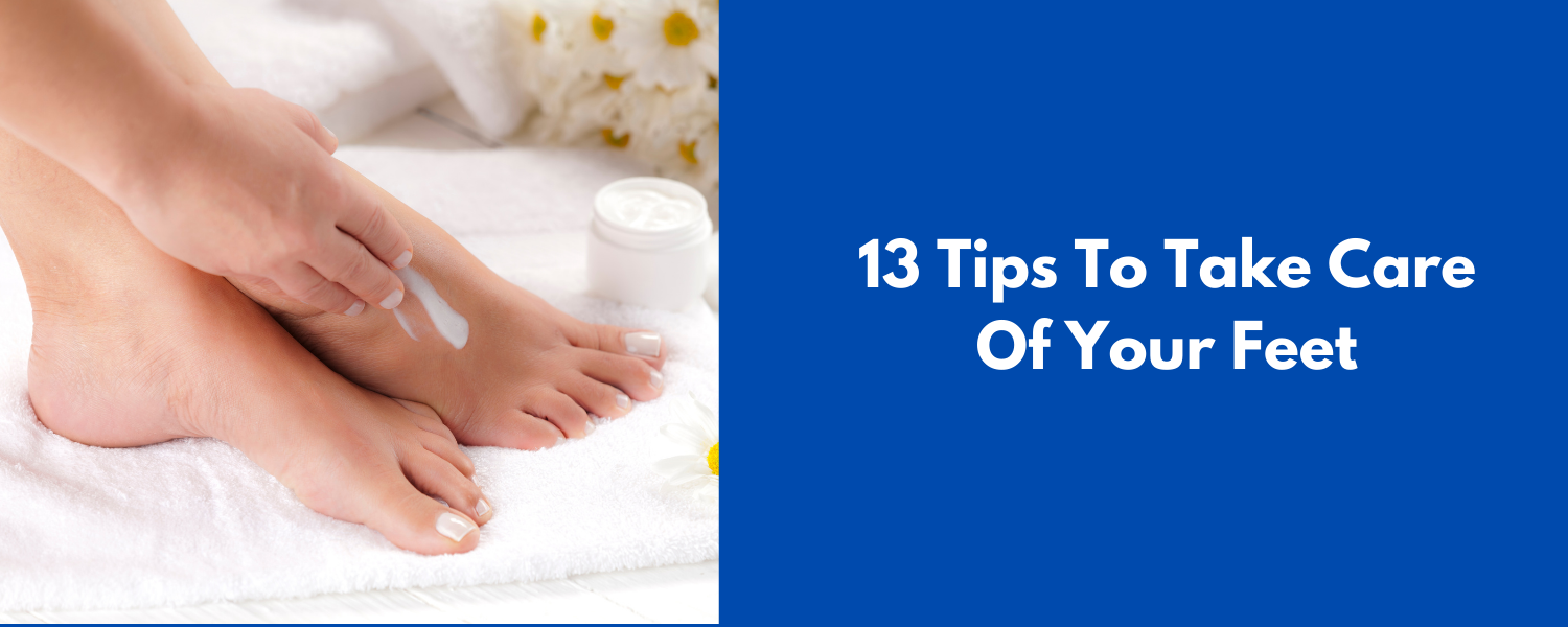 13 tips to take care of your feet